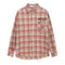 Camisa Cuadros Americana Retro para Hombre - Primavera y Otoño