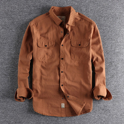 Camisa Vintage Casual para Hombre - Image 10