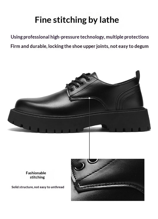 Zapatos de Cuero Negro Impermeables para Hombre Ejecutivo - Image 17