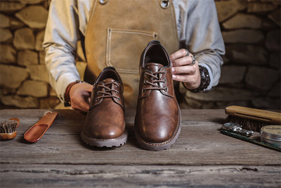 Zapatos Casuales de Cuero Estilo Británico Retro para Hombre - Image 20