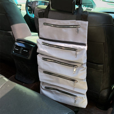 Bolsa Organizadora Canvas para Asiento de Auto - Gran Capacidad - Image 2
