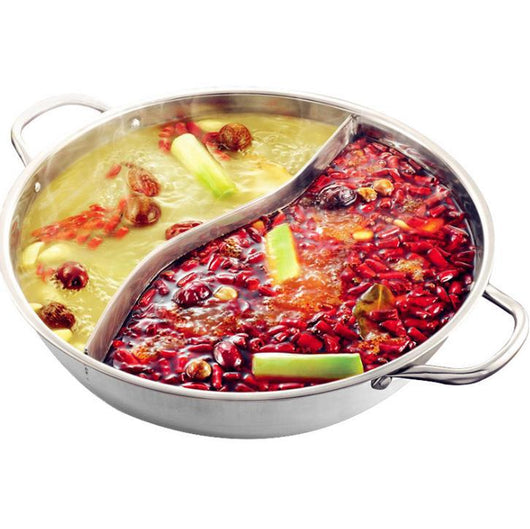 Olla de Pato Mandarín en Acero Inoxidable para Fondue Casero