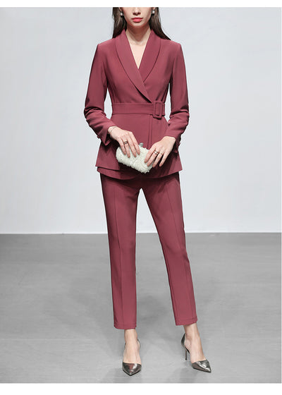 Conjunto de Blazer y Pantalón Casual para Mujer - Image 7