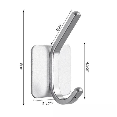 Gancho Adhesivo de Acero Inoxidable sin Clavo - Aluminio Premium - Image 11