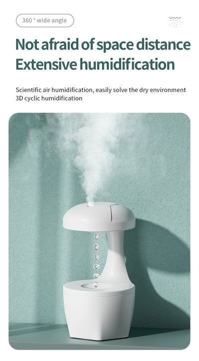 Humidificador Ultrasónico Portátil 800ml con Tecnología Anti-Gravedad y Aromaterapia USB - Image 12