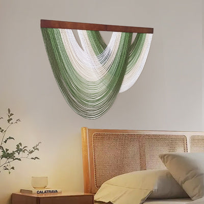 Tapiz Tejido a Mano Estilo Nórdico para Decoración de Sala - Image 3