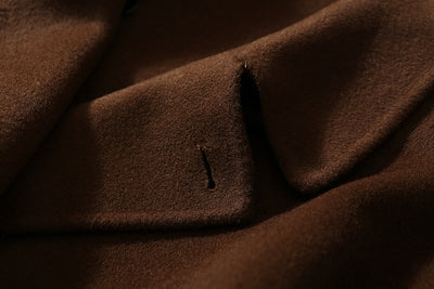 Abrigo de Lana Reversible con Botones de Cuerno - Image 9