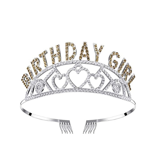 Corona Diamante Brillante para Fiesta de Cumpleaños - Set de Diadema Decorativa para Prom - Image 8