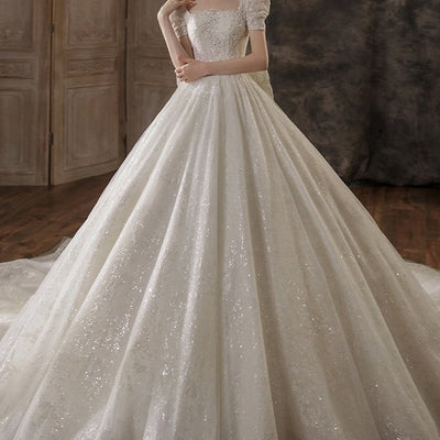 Vestido de Novia Retro Mori Fairy - Estilo Onírico y Romántico