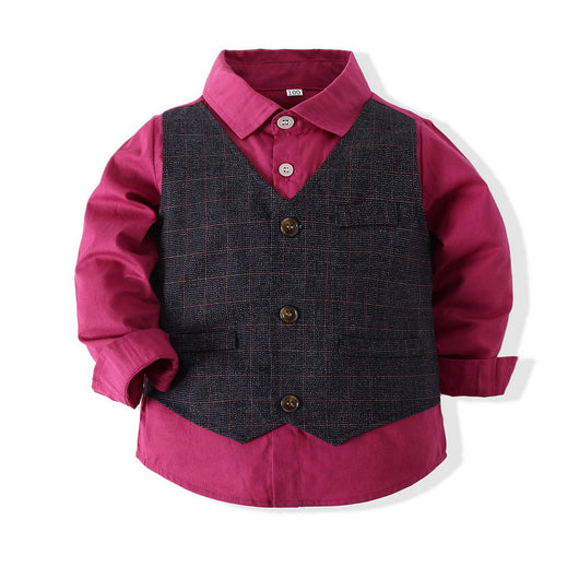 Traje Caballero Primavera Dos Piezas Fake Niño - Image 14