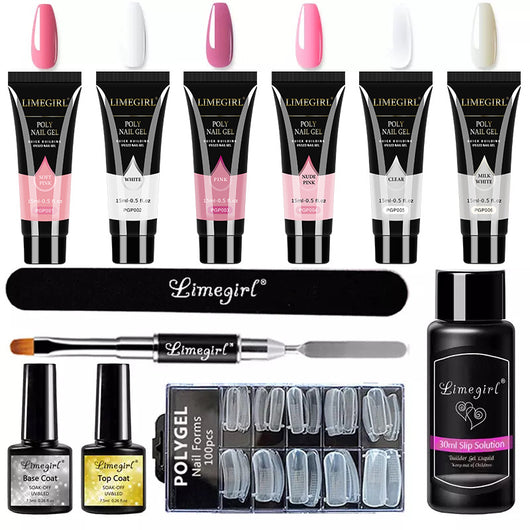 Set Completo de Manicura Profesional con Pegamento Extendido y Herramientas - Image 11