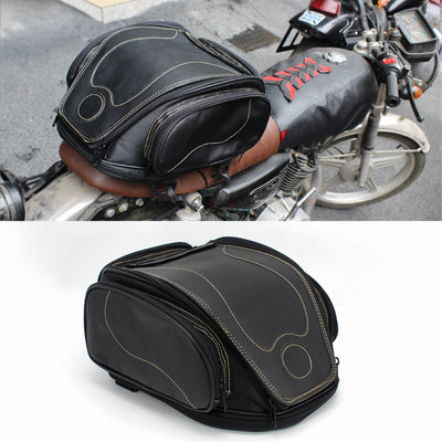 Bolsa Retro para Moto con Almacenamiento de Casco Impermeable