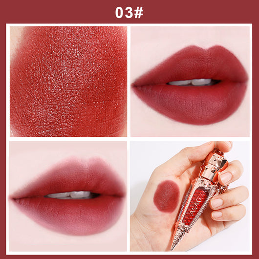Brillo Labial Mate Reina - Glaze de Larga Duración - Image 12