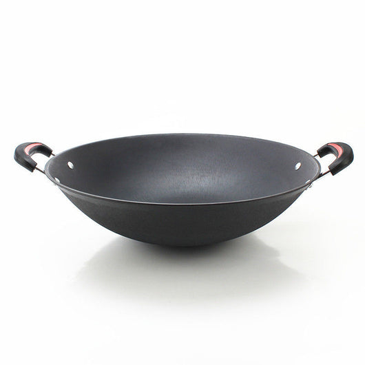 Sartén de Hierro Fundido con Asas Dobles, Fondo Redondo y Plano - Image 8