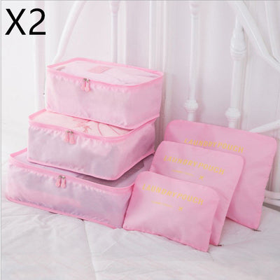 Set de 6 Bolsas Organizadoras de Viaje para Ropa - Image 38
