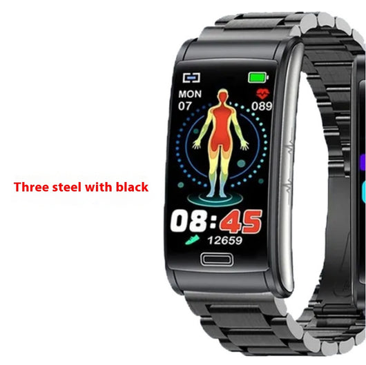 Reloj Inteligente con Monitoreo de Glucosa sin Invasión E600 - Image 27