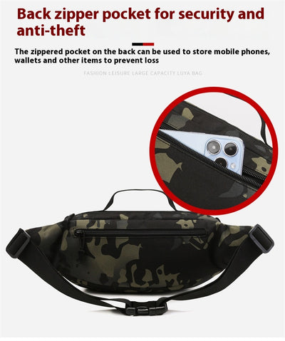 Bolsa de Cintura Multifuncional Impermeable para Hombre - Image 18
