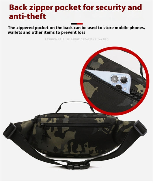 Bolsa de Cintura Multifuncional Impermeable para Hombre - Image 18