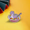Broche Intercambiable Monstruo del Lago Ness y Avena
