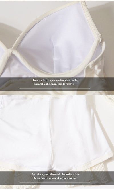 Traje de Baño Coreano Manga Larga con Control de Abdomen y Push Up - Image 17