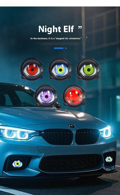 Faro LED Ojo de Demonio Hawkeye - Luz Multimodal para Auto y Moto - Image 11