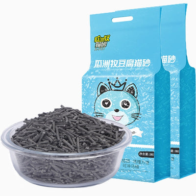 Arena para Gatos de Té Verde Tofu - Absorbente y Desodorizante - Image 3