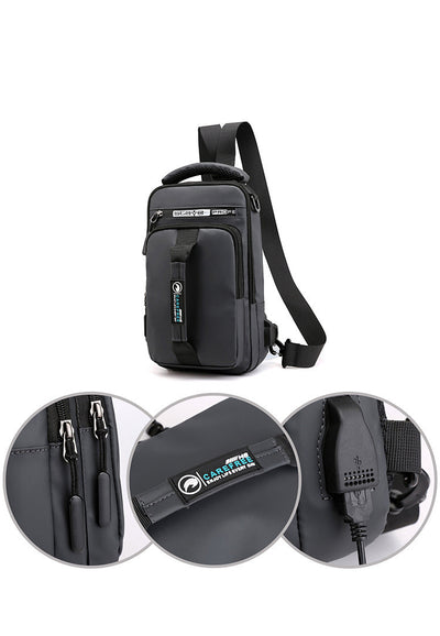 Mochila Empresarial con Carga USB y Gran Capacidad Dual - Image 9