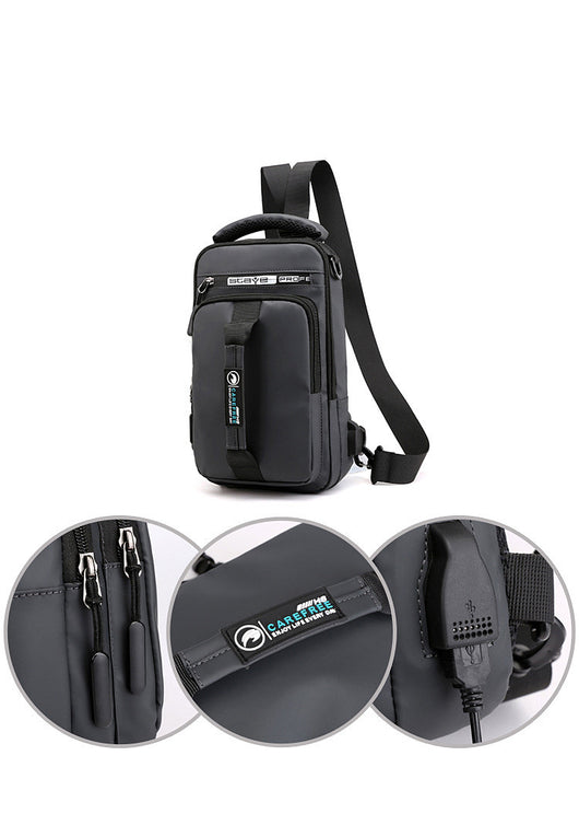 Mochila Empresarial con Carga USB y Gran Capacidad Dual - Image 9