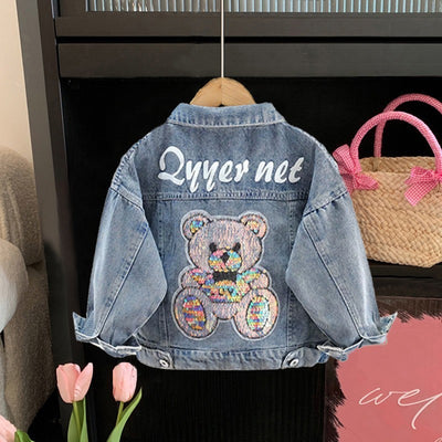 Chaqueta Denim Casual Estilo Coreano Kitten - Image 13