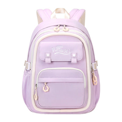 Mochila Escolar Impermeable de Gran Capacidad y Múltiples Compartimentos para Niñas - Image 4