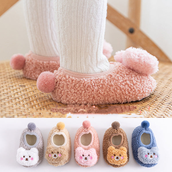 Botines Cálidos para Bebé Otoño Invierno con Calcetín Integrado