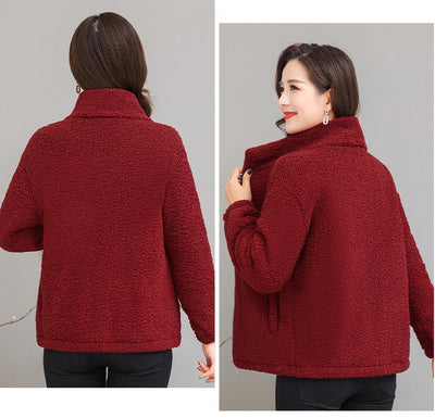 Abrigo Térmico para Mujer Adulta - Chaqueta Acolchada de Algodón con Forro Polar - Image 24