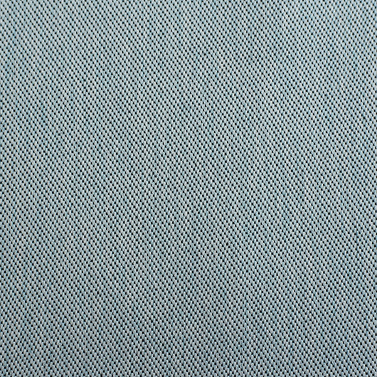 Close-up of a dark gray thickening double-sided linen-look jacquard curtain fabric with a textured weave. - Image 14