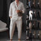 Conjunto Deportivo Casual para Hombre: Sudadera y Pantalón de Estilo Simple