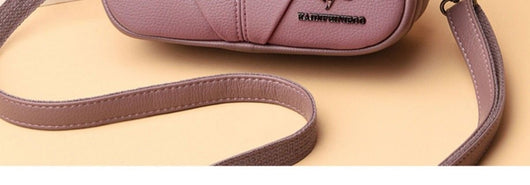 Bolso Bandolera Redondo de Cuero Genuino - Versátil y Elegante - Image 17