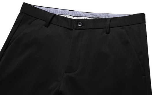 Pantalones de Negocio Elásticos Rectos para Hombre - Image 8