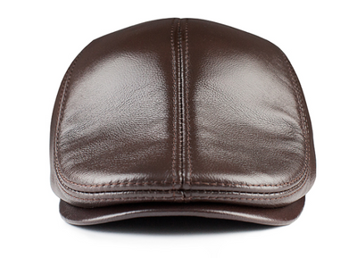 Sombrero de Cuero Genuino para Hombre - Abrigo Invernal Premium - Image 16