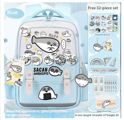 Mochila Escolar Ergonómica Turtle - Gran Capacidad y Alivio de Carga - Image 14