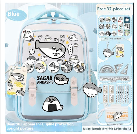 Mochila Escolar Ergonómica Turtle - Gran Capacidad y Alivio de Carga - Image 14