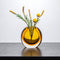 Flat Vase 1314Amber