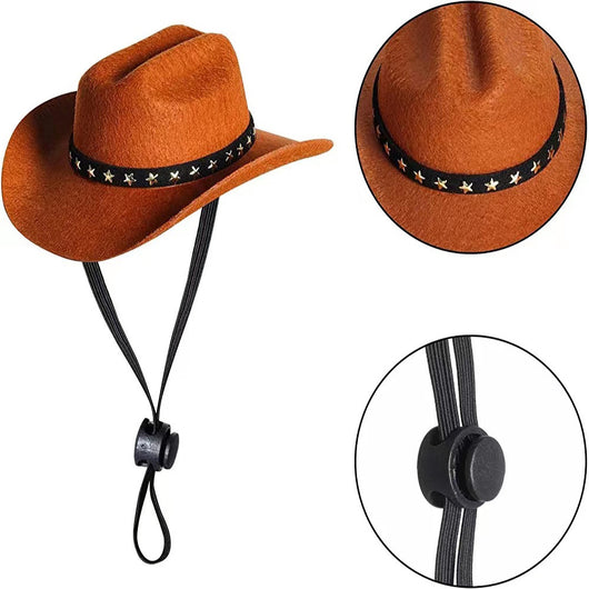 Gorro Navideño y Halloween para Mascotas - Sombrero de Fieltro Peludo - Image 4
