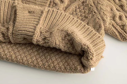 Suéter Tejido Acolchado para Bebé - Abrigo Grueso de Estilo - Image 15