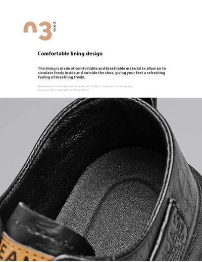 Botas de Cuero para Hombre - Estilo Casual y Trabajo - Image 15