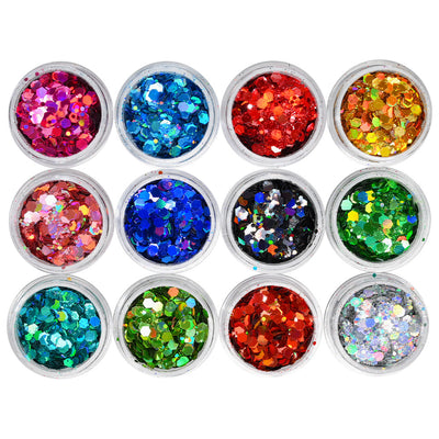 Set de 24 Esmaltes de Uñas con Brillo Glitter Deslumbrante - Image 13