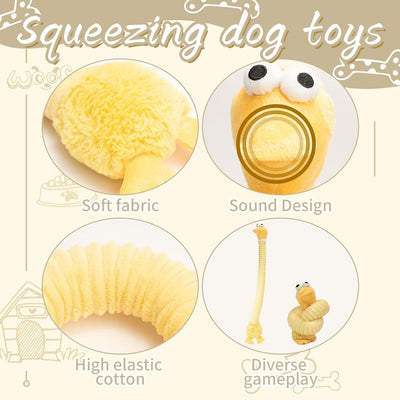 Juguetes para Perros con Sonido Crujiente y Peluche - Juegos Interactivos para Masticación y Entrenamiento - Image 8