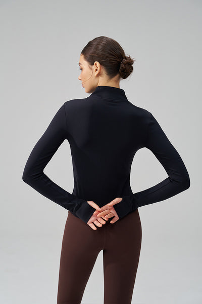 Top de Yoga sin Dedos Acolchado para Otoño e Invierno - Image 22