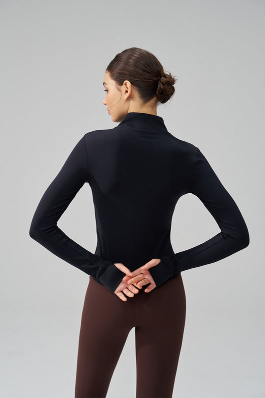 Top de Yoga sin Dedos Acolchado para Otoño e Invierno - Image 22