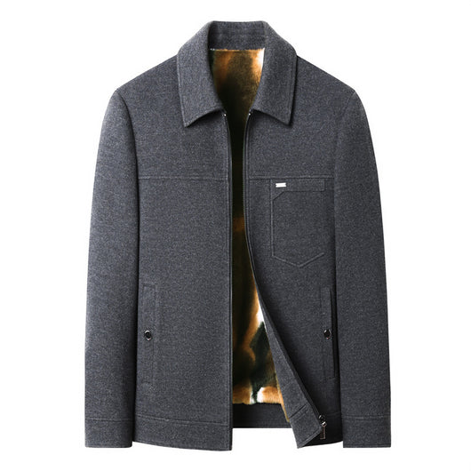 Chaqueta de Lana Corta para Hombre Otoño Invierno - Image 5