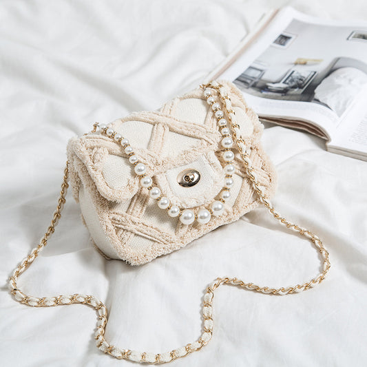 Bolsa de Hombro Pearl Lingge - Bolso Mensajero Elegante para Mujer