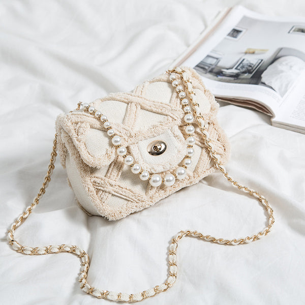 Bolsa de Hombro Pearl Lingge - Bolso Mensajero Elegante para Mujer